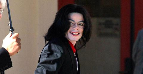 Photo of Michael Jackson.