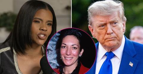 photo of Candace Owens, Ghislaine Maxwell and Donald Trump