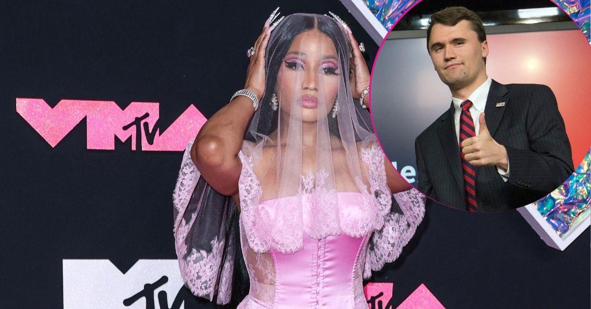 image of The late conservative pundit shamed the rapper for music that glorifies female anatomy.