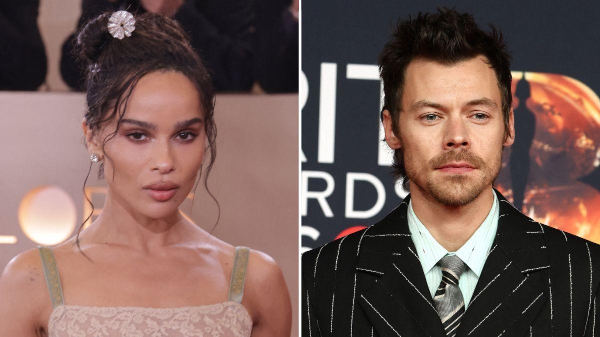 Photo of Zoe Kravitz and Harry Styles