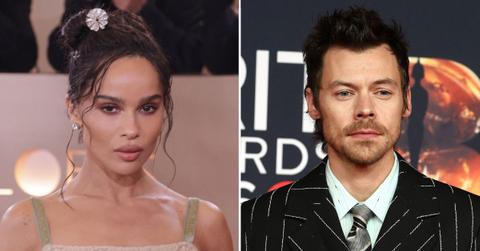 Photo of Zoe Kravitz and Harry Styles