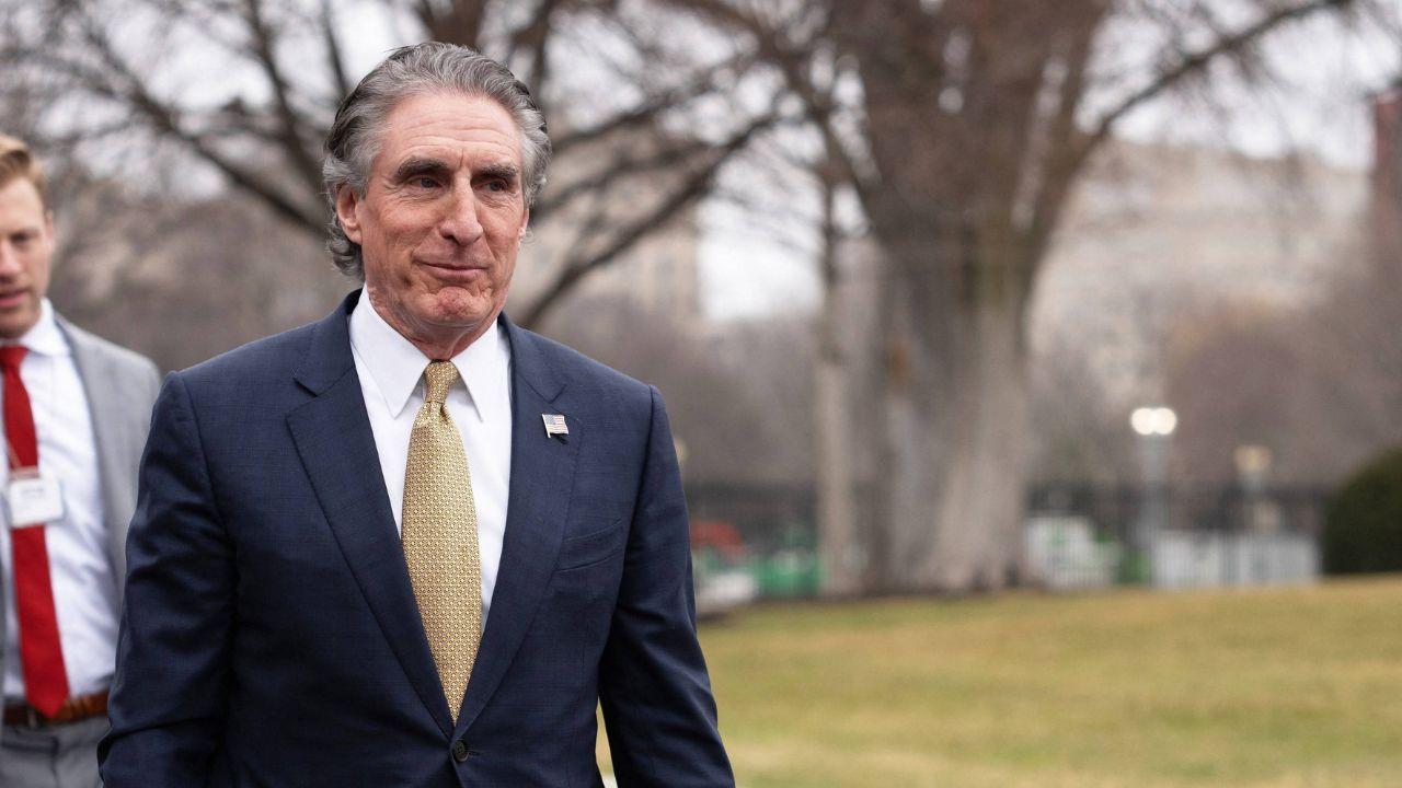 Image of interior Secretary Doug Burgum is named as a defendant in the lawsuit challenging the golf course redevelopment.
