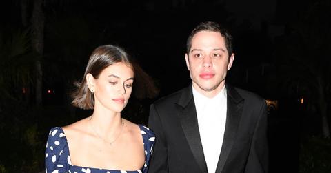 Kaia Gerber And Pete Davidson At A Wedding