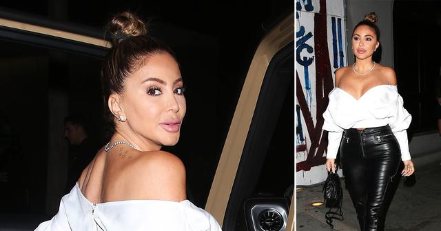 larsa pippen grabs dinner at la hot spot craigs with a friend