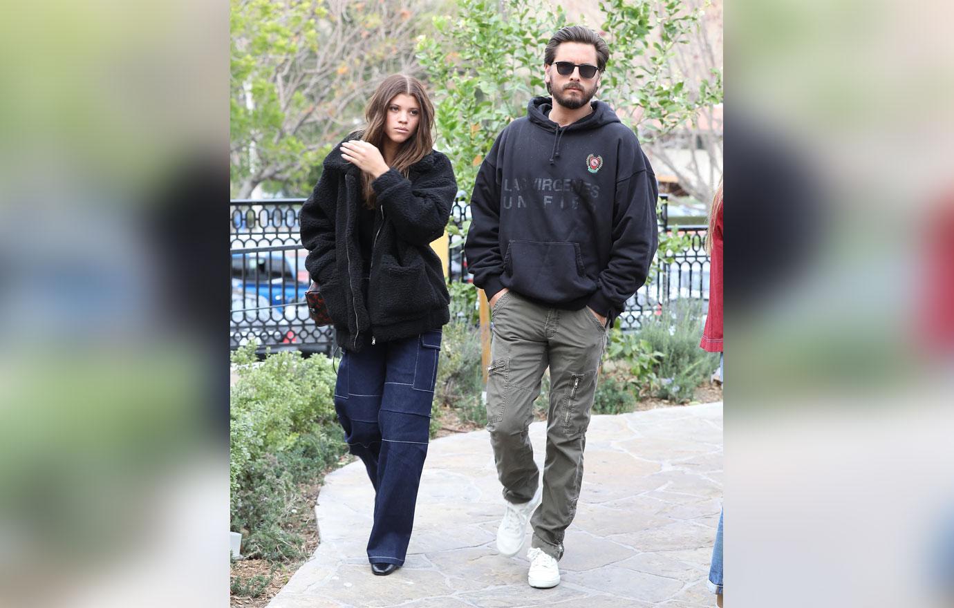 Scott Disick and Sofia Richie have a sushi lunch date at Sugarfish