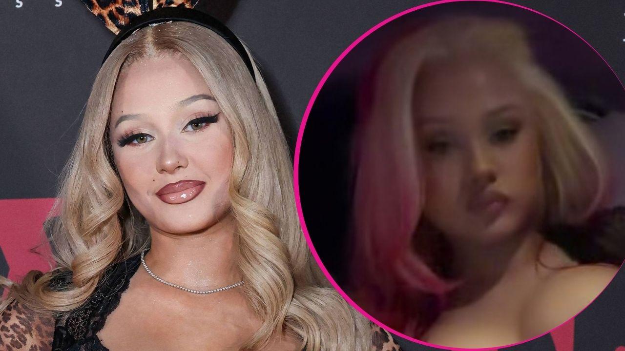 split image of Alabama Barker and Alabama Barker