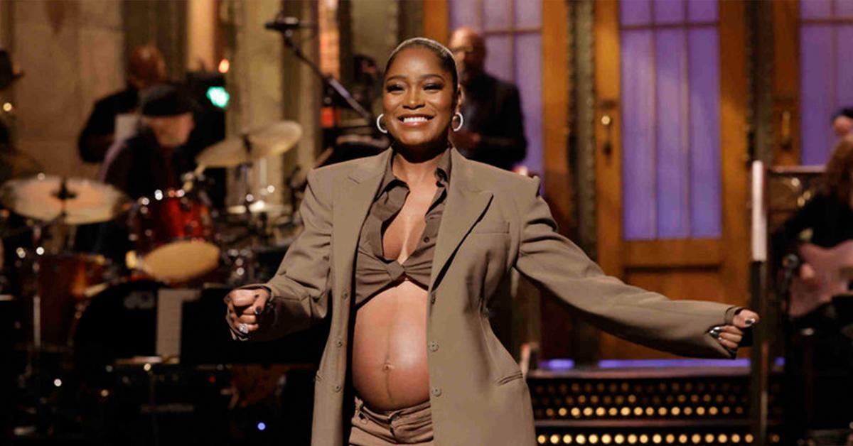 keke palmer teases fans with growing belly pp