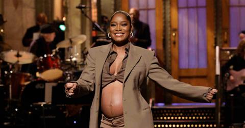 keke palmer teases fans with growing belly pp