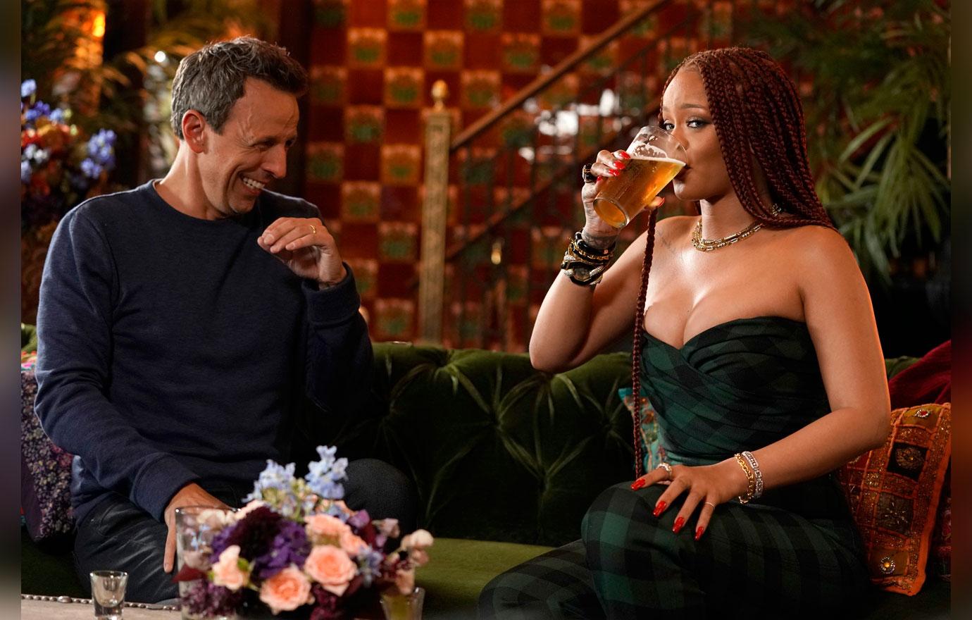 Rihanna & Seth Meyers