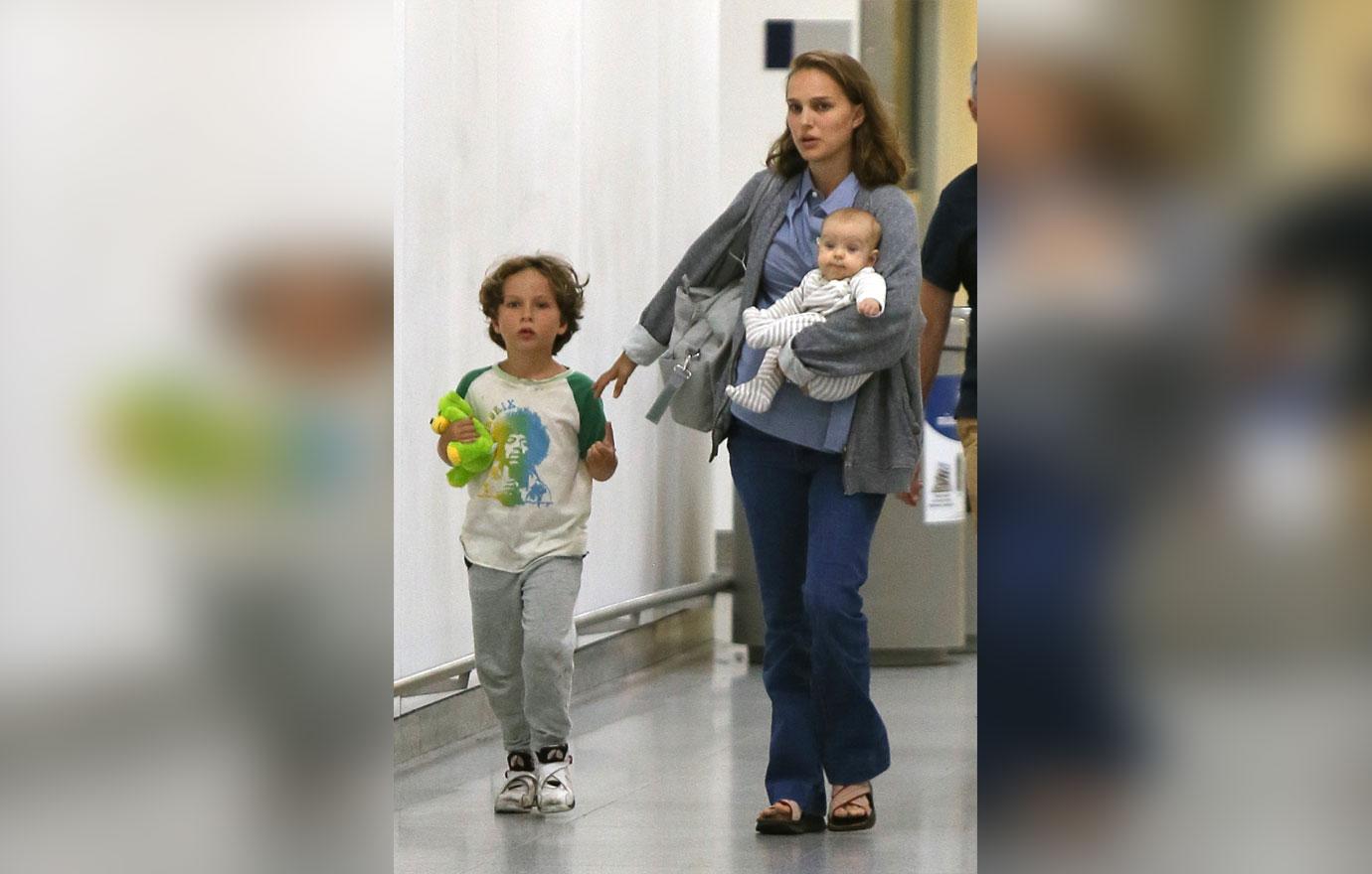 Natalie Portman Kids New York Photos 06