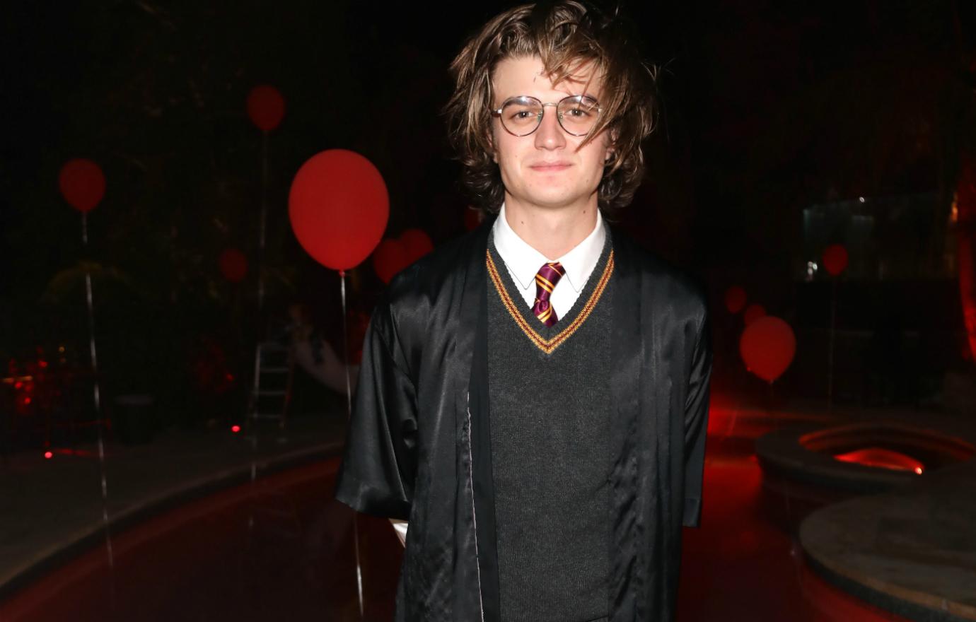 Joe Kerry knows that you can never go wrong going dressed as a Hogwarts student.