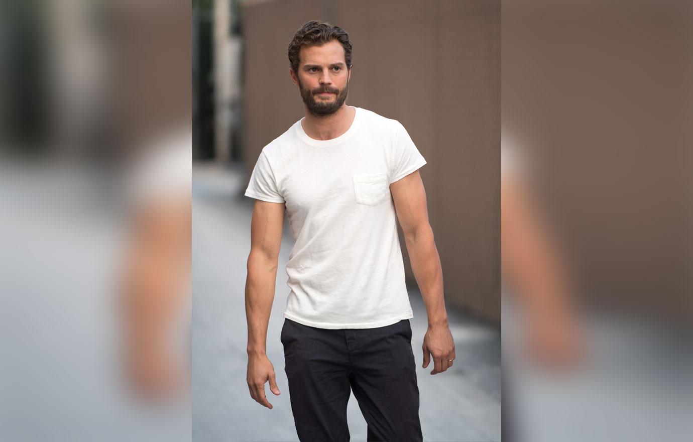 Jamie Dornan at &#8216;Kimmel&#8217;