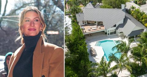 gisele bundchens million mansion completed in stunning secret drone images which include huge pool pp