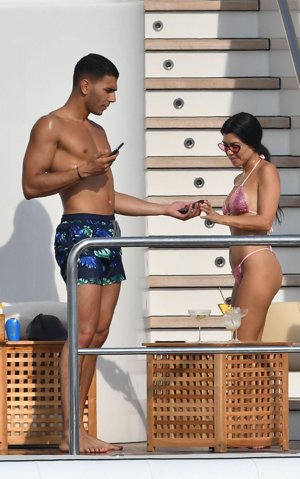 Kourtney Kardashian and her new boyfriend Younes Bendjima make one HOT couple!