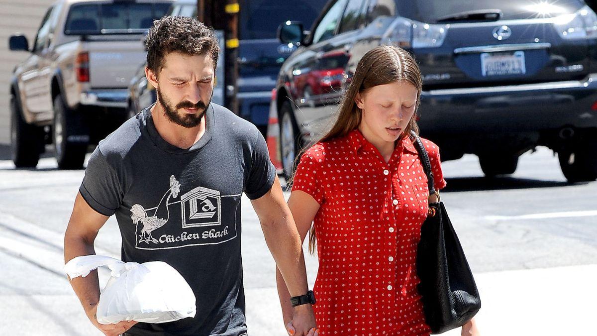 shia labeouf mia goth relationship timeline