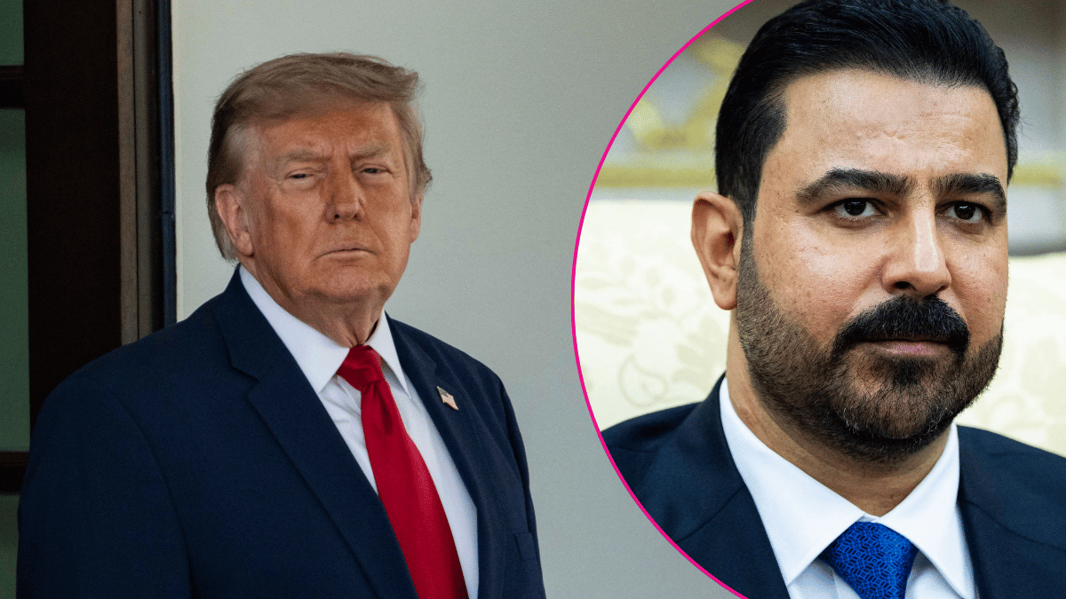 donald trump and Ali al-Zaidi