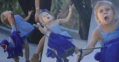 Penelope disick hit car door 05