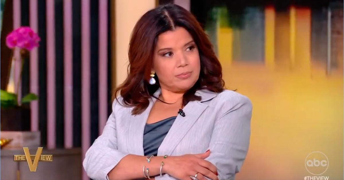 ana navarro shocks the view panel while describing graphic p on air