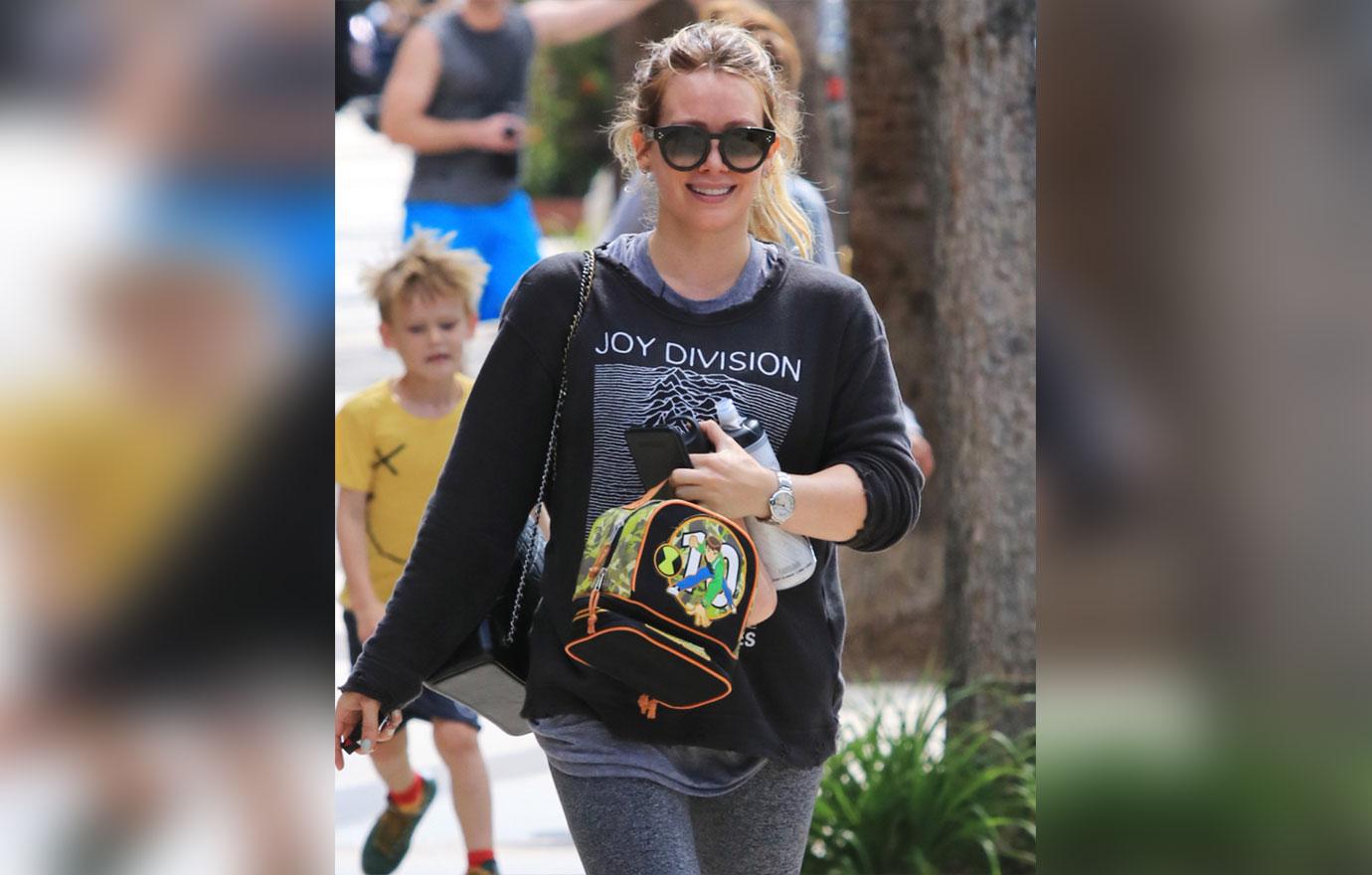 Hilary duff flees nyc neighbor drama 5