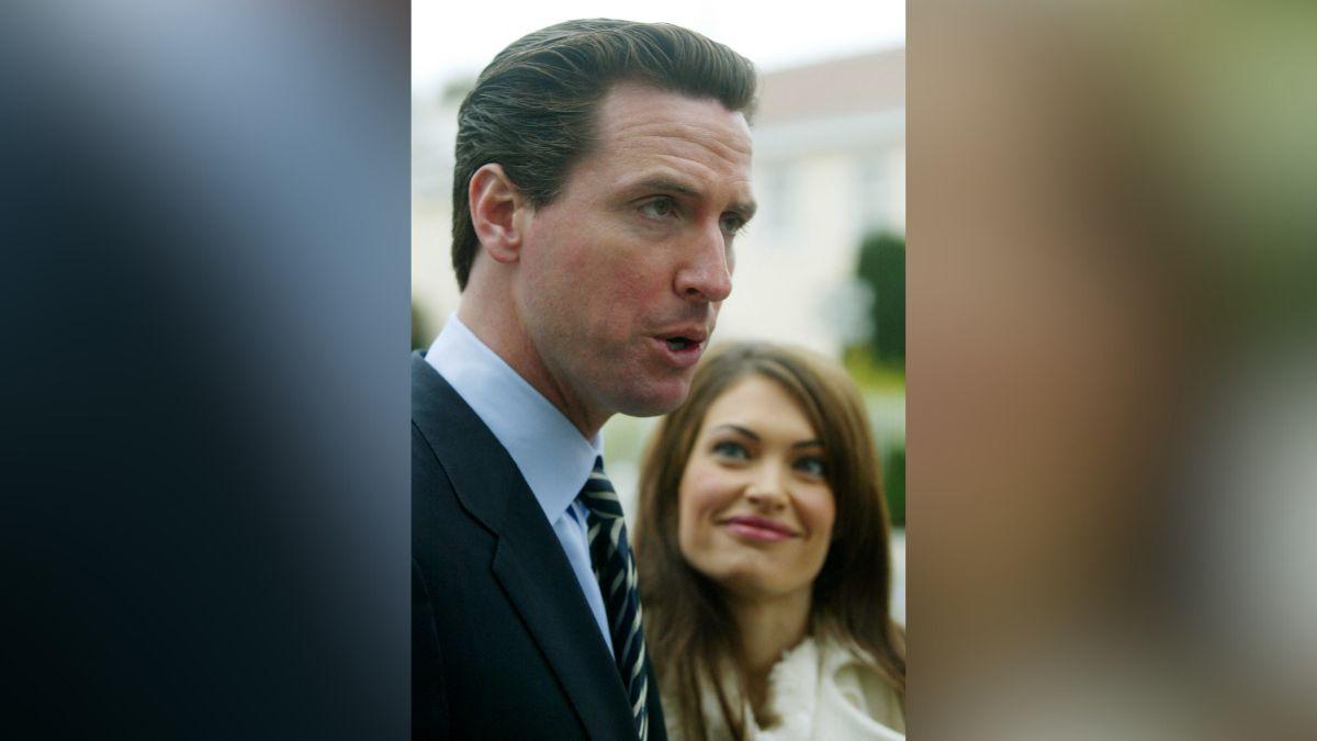 Image of Gavin Newsom's sister knew his marriage to Kimberly Guilfoyle wouldn't work out.