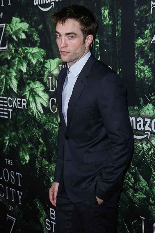 Robert Pattinson arrives at the Premiere Of Amazon Studios&#8217; &#8216;The Lost City Of Z&#8217;