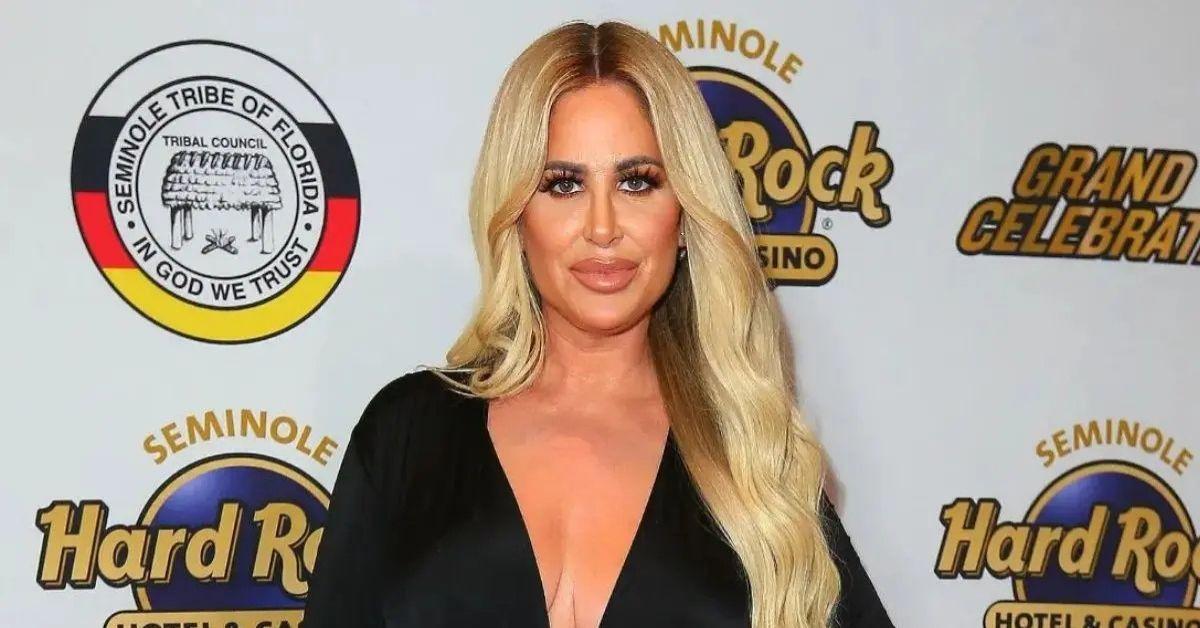 image of Kim Zolciak went public with her new relationship in October. 