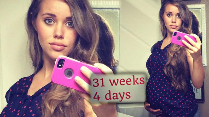 Jessa duggar baby bump pp