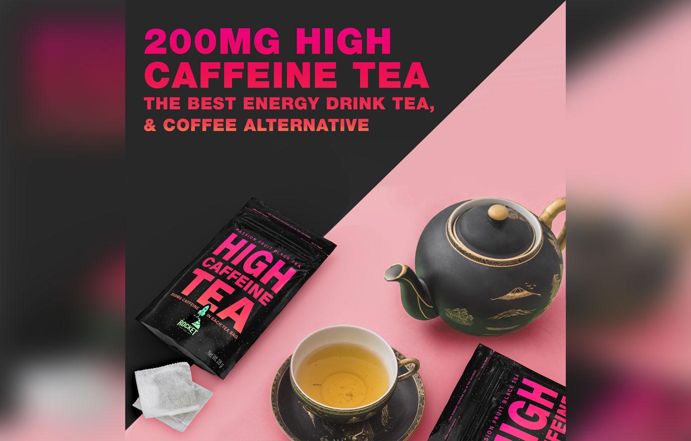 Rocket Tea Launches The World's Highest Caffeine Tea