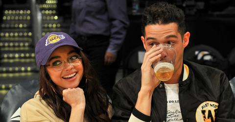 Celebrities At The Los Angeles Lakers Game