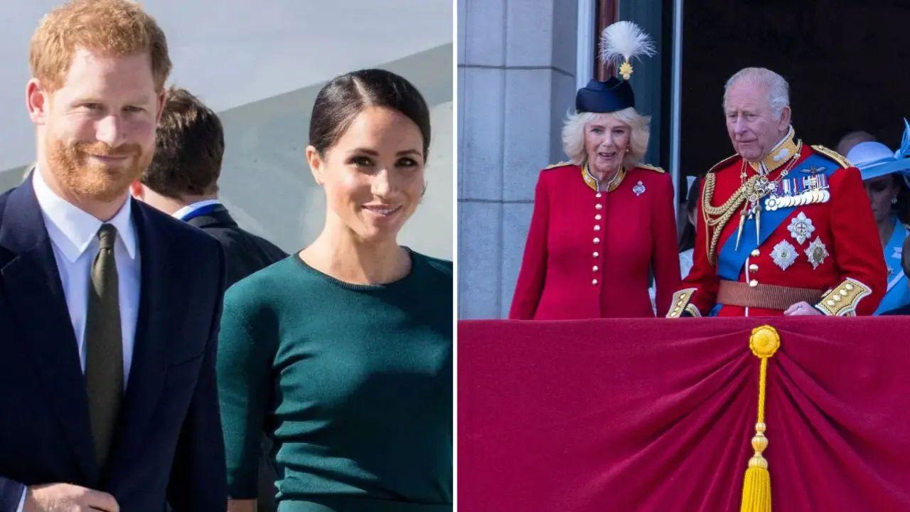 Photo of Prince Harry and Meghan Markle left the royal family in 2020.