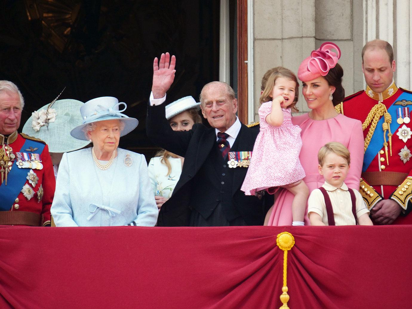 prince philip trooping the colour