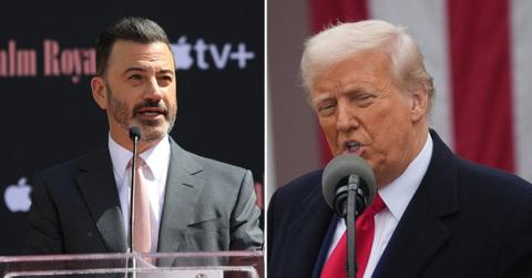 photo of Jimmy Kimmel and Donald Trump