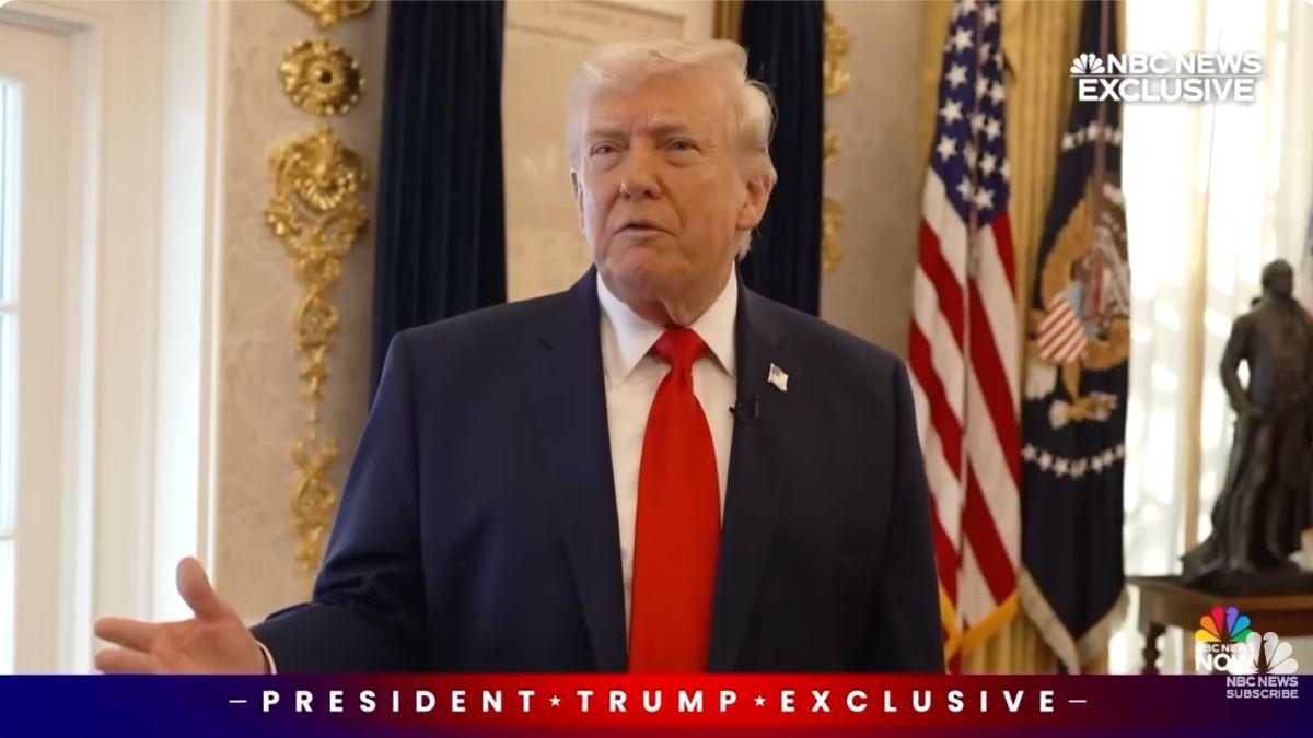 Photo of The president's gazes signal he's 'thinking' about what the 'right' answer should be.