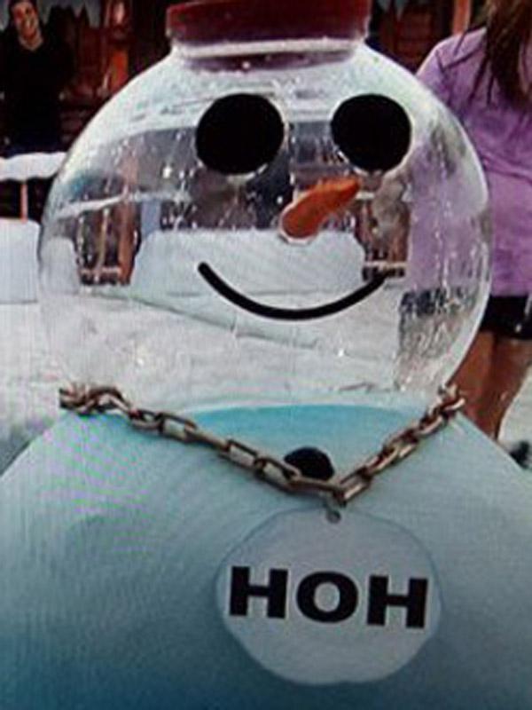 Hoh competition snowman big brother