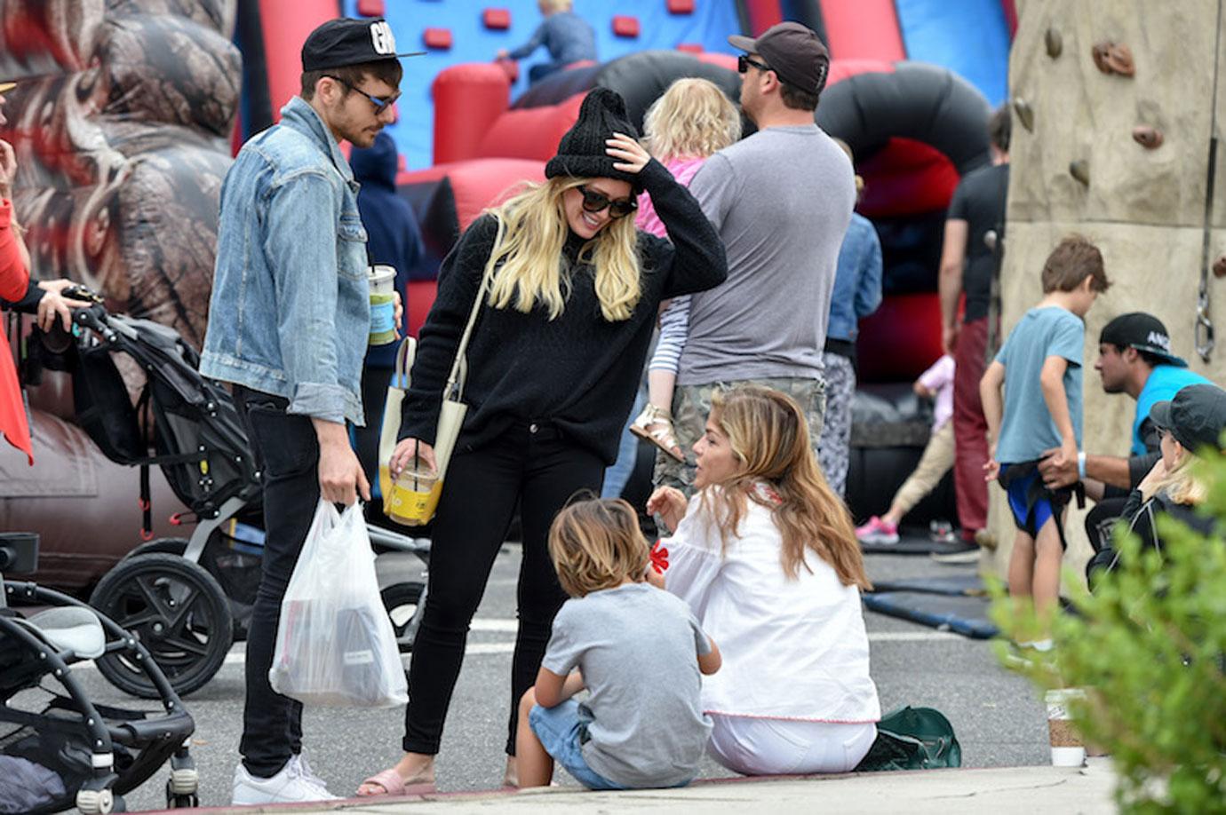 hilary duff selma blair farmer's market