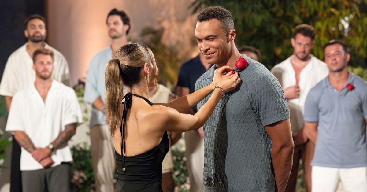 image of Kat Izzo gave her rose to Dale Moss on 'Bachelor in Paradise' Season 10.