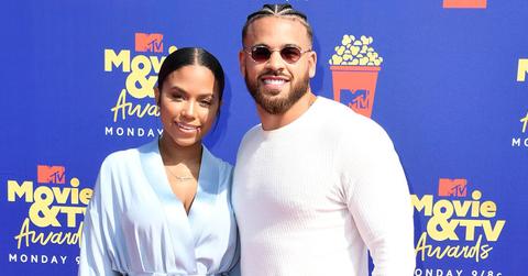 Teen Mom OG Cheyenne Floyd And Cory Wharton MTV Movies Awards Red Carpet + cheyenne floyd MTV awards