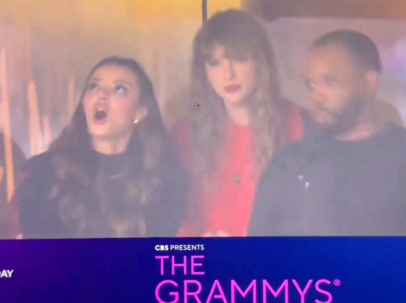 taylor swift travis kelce nfl cameras grammys go away