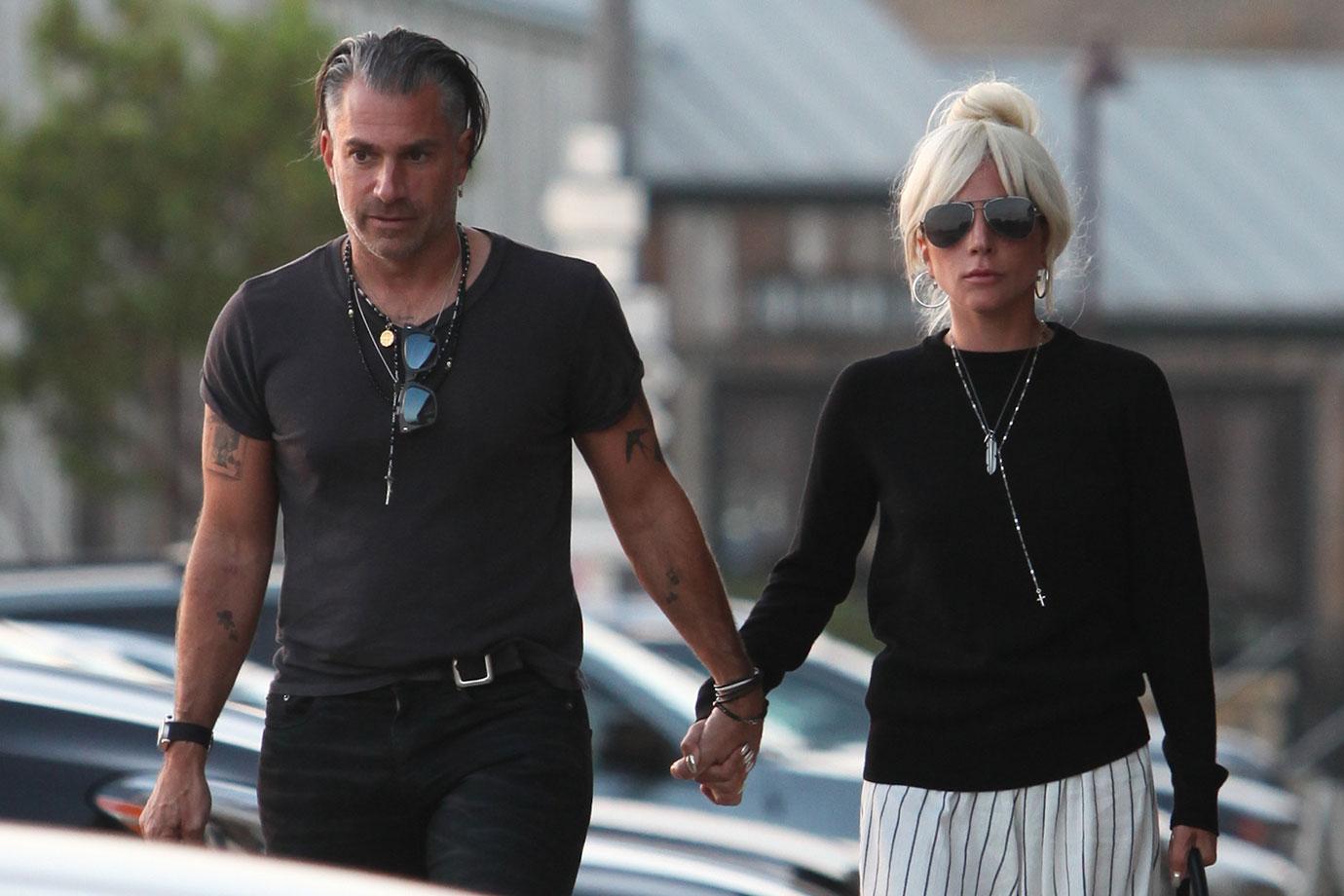 EXCLUSIVE: Lady Gaga and Christian Carino hold hands while grocery shopping in Malibu