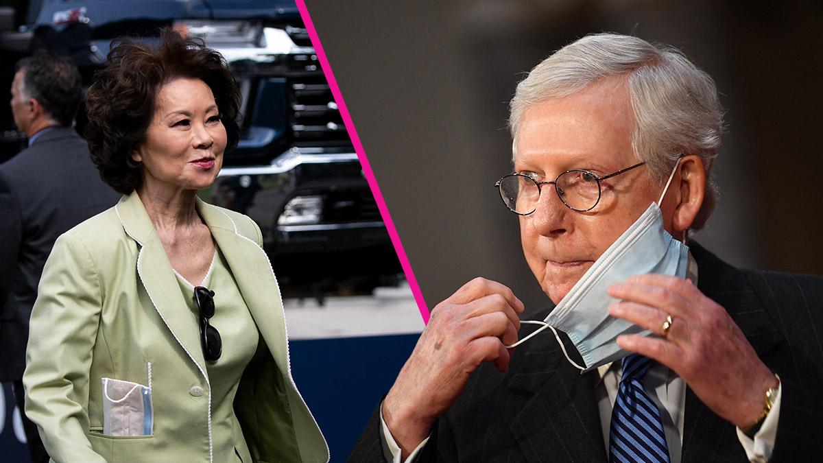Mitch McConnell,Elaine Chao