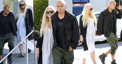 Ashlee simpson baby bump