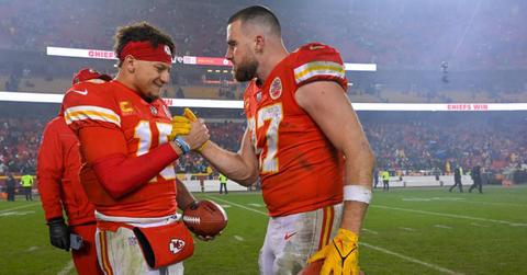 travis kelce patrick mahomes sideline outbursts dante hall