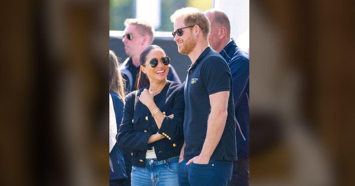 image of prince harry and meghan markle
