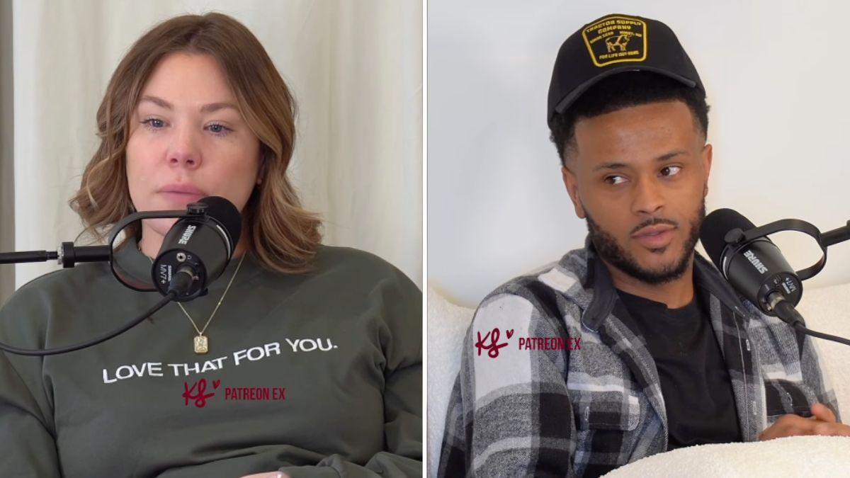 Split photo of Kailyn Lowry and Elijah Scott