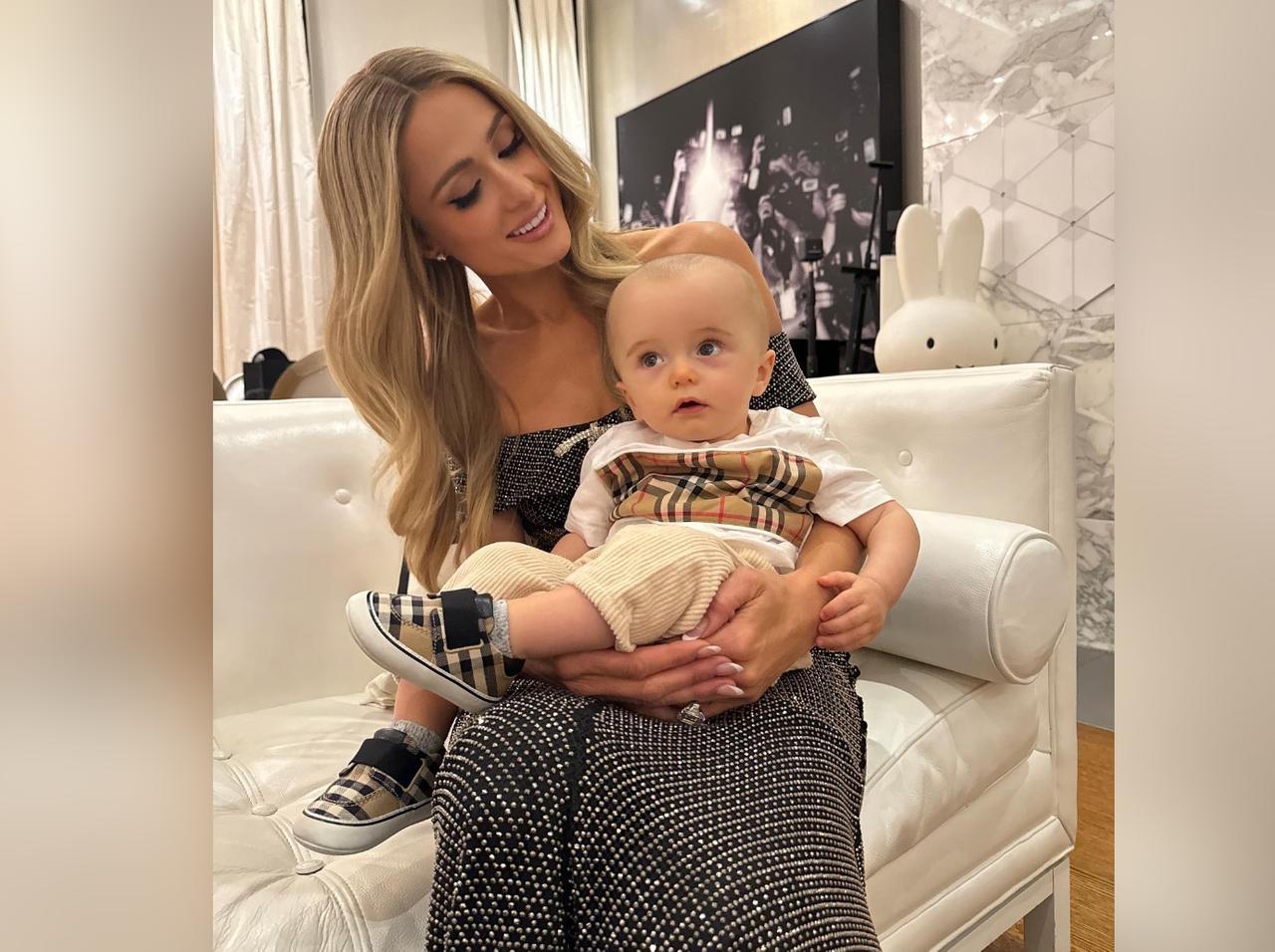 Paris Hilton Hits Back At Trolls Commenting On Her Baby Son's Head