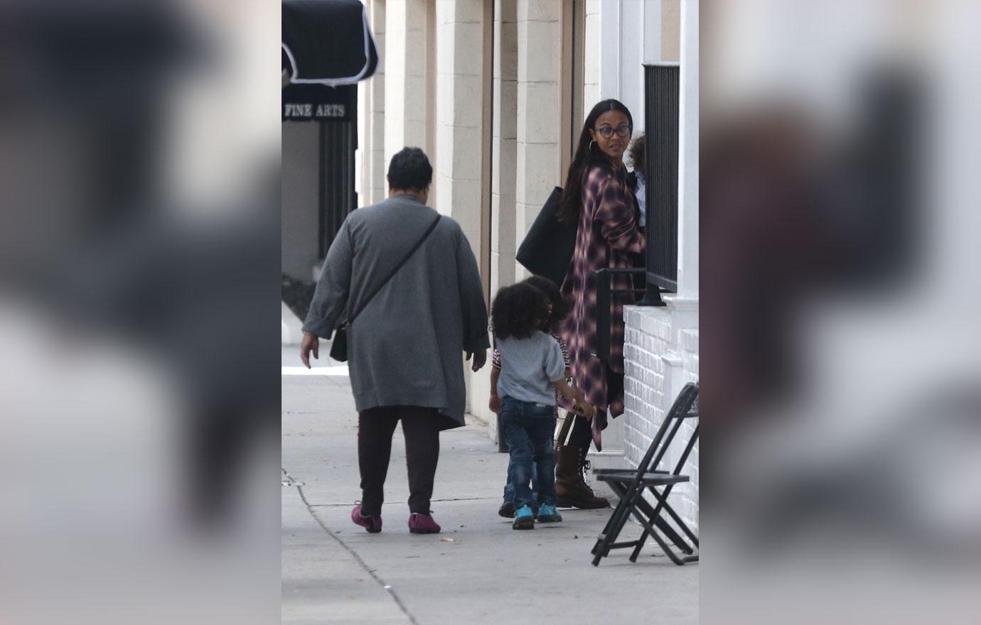 Zoe saldana kids