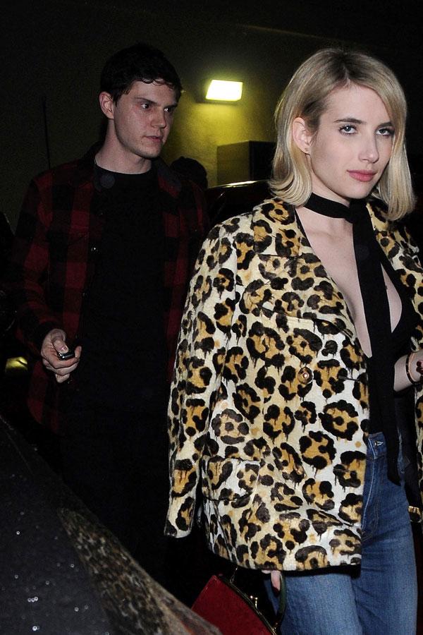 emma roberts evan peters back together