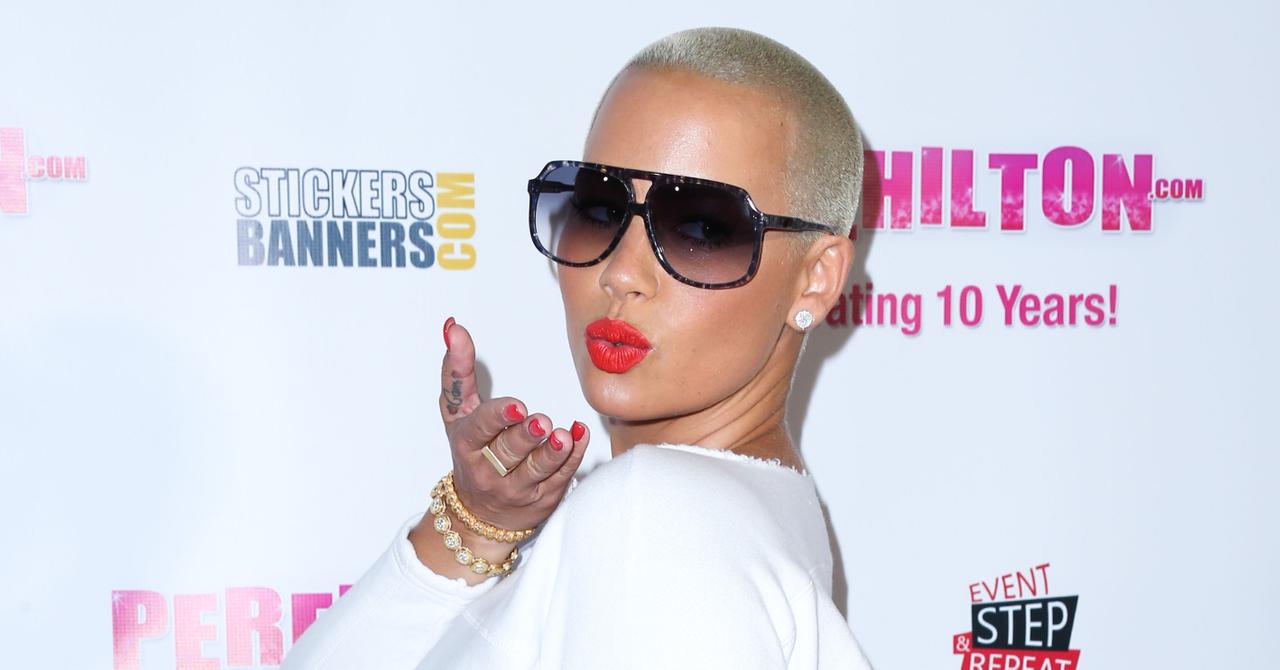 Amber Rose Posts Butt Selfie Is It Hotter Than Kim Kardashian's?