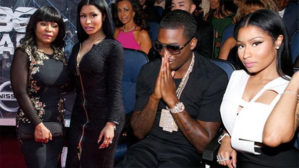 Nicki Minaj Brings Her Mom Carol Maraj To The BET Awards Calls Meek Mill My Baby