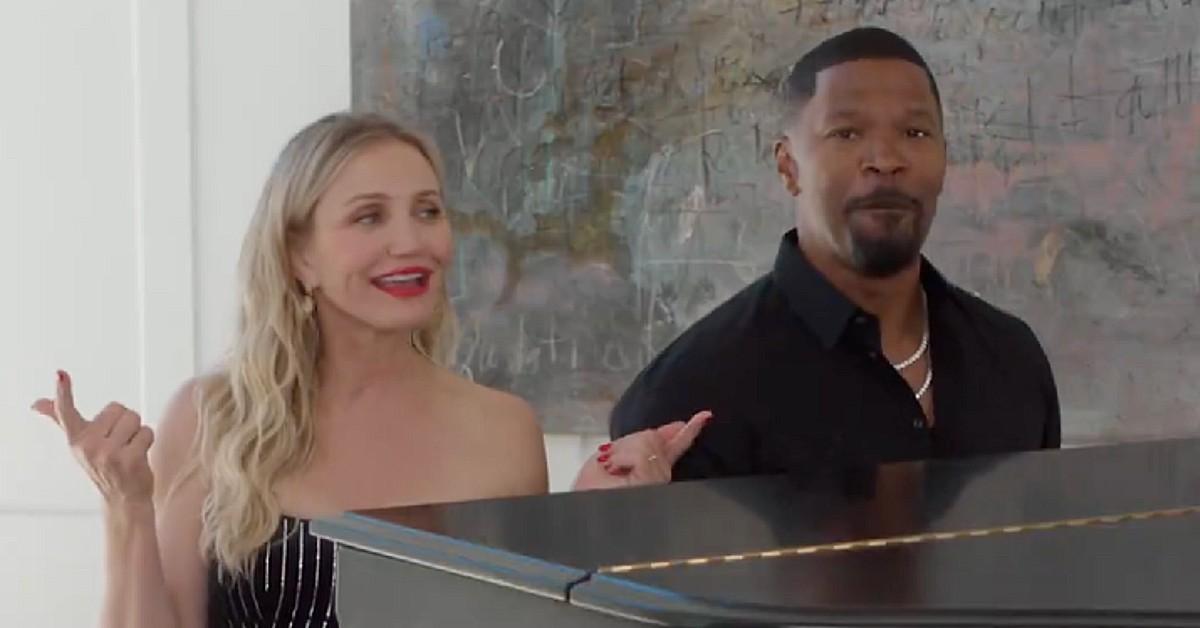 jamie foxx cameron diaz smack down feud rumors duet friendship